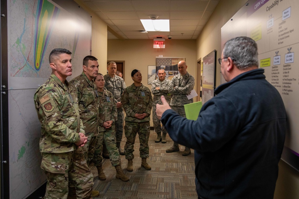 Joint Task Force Civil Support hosts 633rd ABW and 733rd MSG