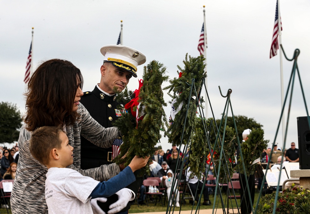 We Do It For The Fallen: Miramar National Cemetery’s  Annual Wreath Laying Ceremony