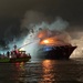 Coast Guard responds to vessel fire on Watson Island