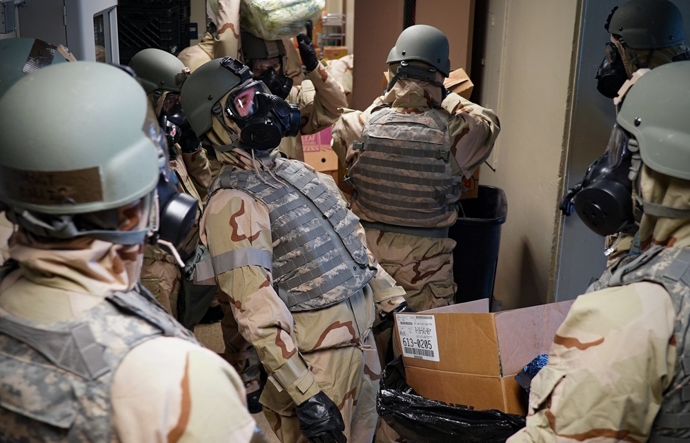 319 CONF puts protective gear to test during volunteer event