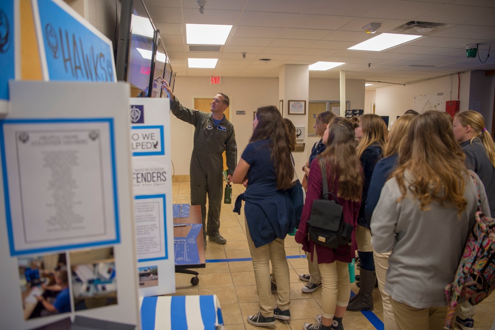 Imago Dei Academy visits Holloman