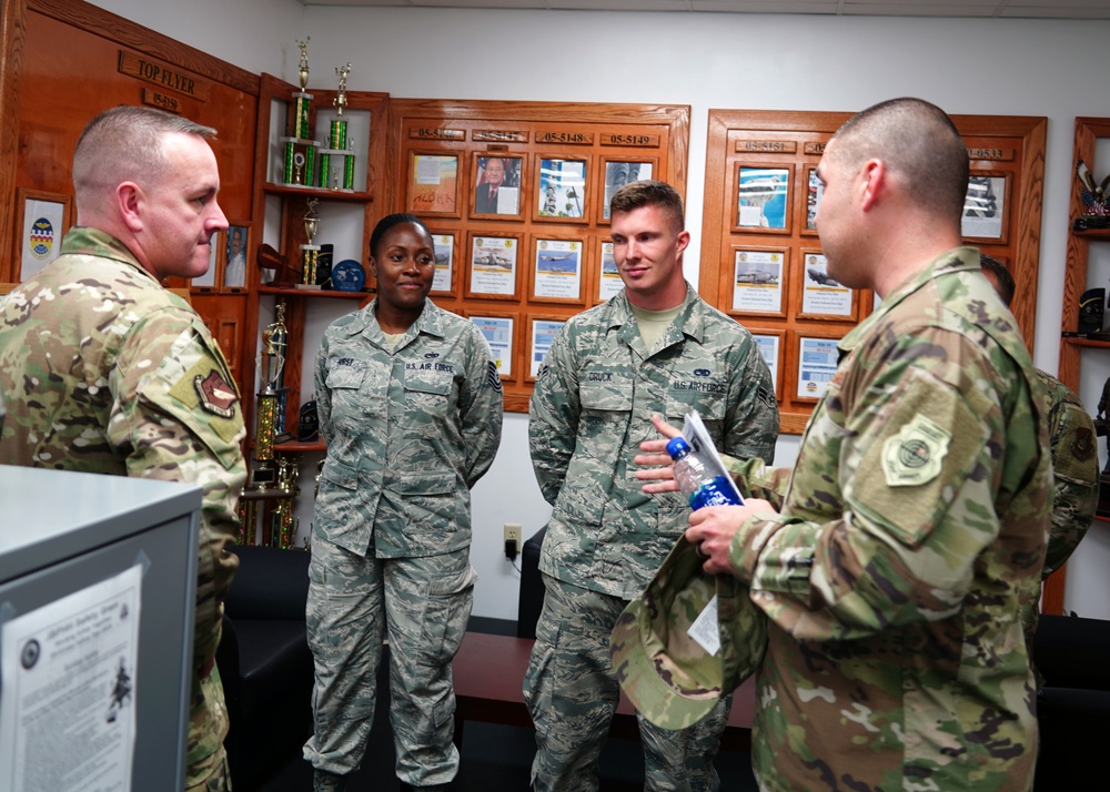 11th Air Force Command Chief Visits