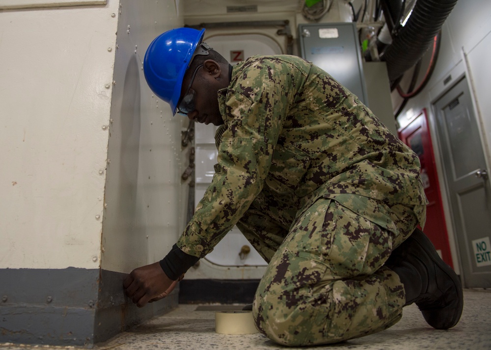 GHWB Sailor Preps Space