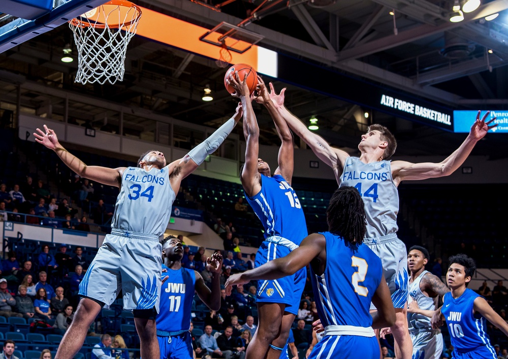 Air Force Mens Basketball vs Johnson &amp; Wales