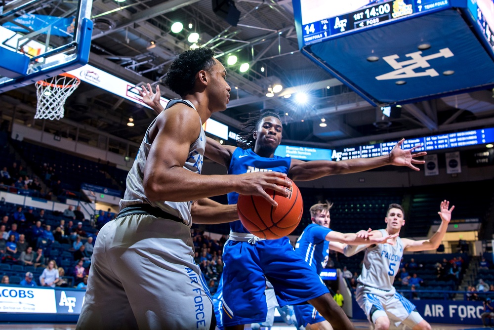 Air Force Mens Basketball vs Johnson &amp; Wales