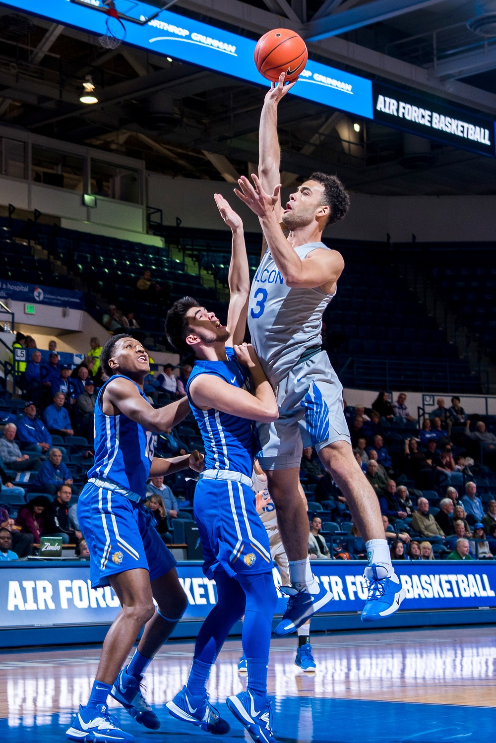 Air Force Mens Basketball vs Johnson &amp; Wales