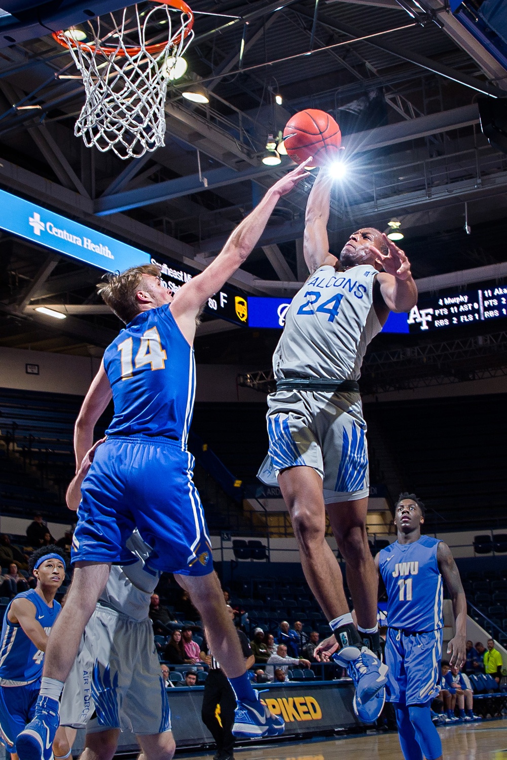 Air Force Mens Basketball vs Johnson &amp; Wales