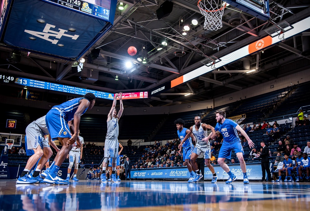 Air Force Mens Basketball vs Johnson &amp; Wales