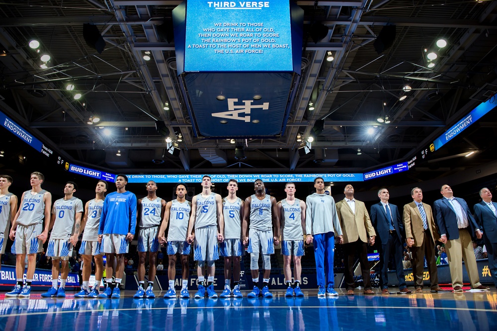 Air Force Mens Basketball vs Johnson &amp; Wales