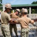 U.S. Navy Seabees deployed with NMCB-5’s Detail Palawan continue construction on Malatgao Elementary School