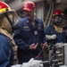 Barry Conducts General Quarters Drill Underway