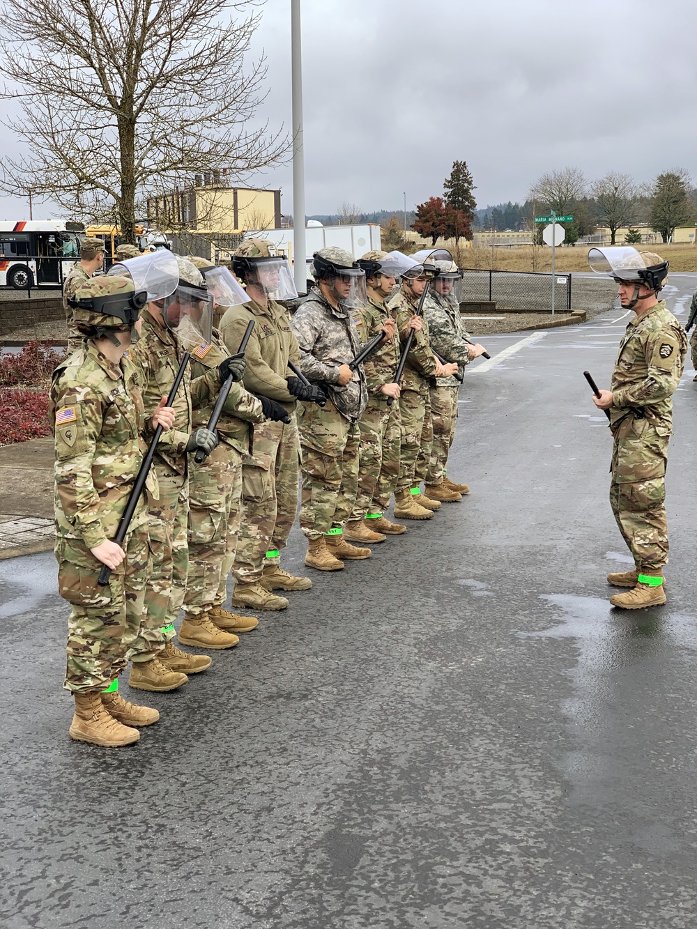 1186th Military Police Company conduct National Guard Reaction Force training