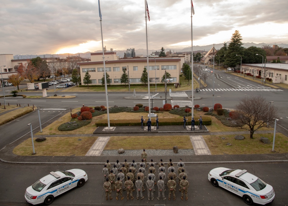 374th SFS participate in winter retreat