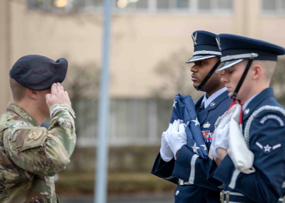 374th SFS participate in winter retreat