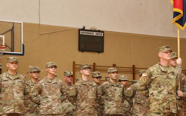 1 ID (FWD) change of command ceremony