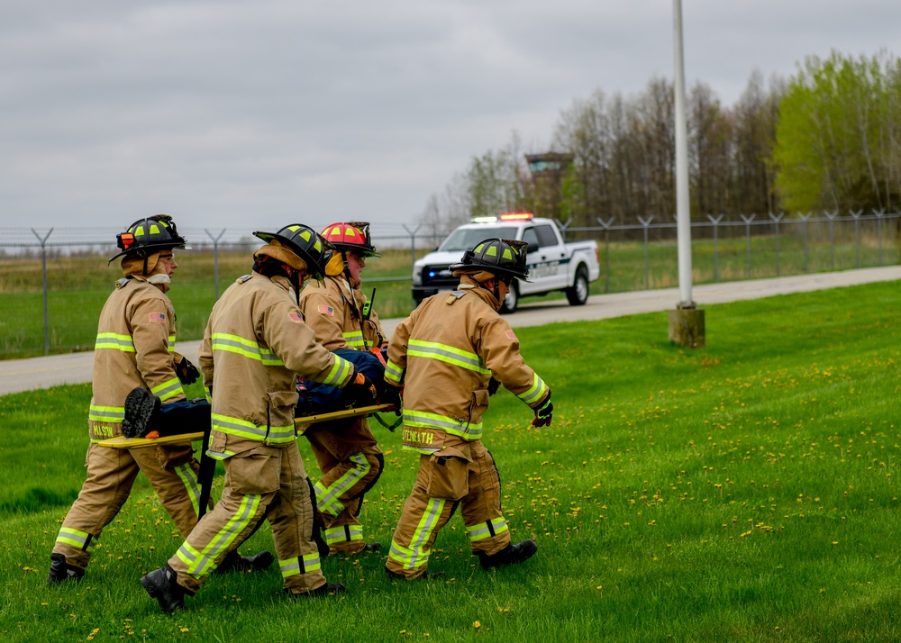 Firefighters train on vehicle crash response and victim extraction