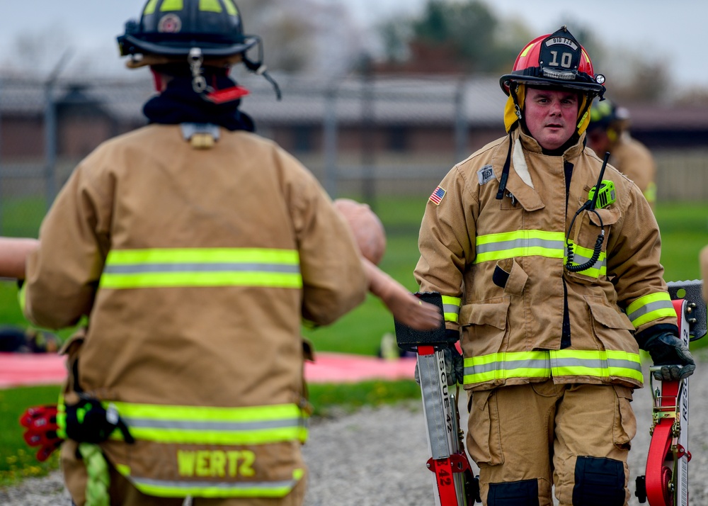 Firefighters train on vehicle crash response and victim extraction