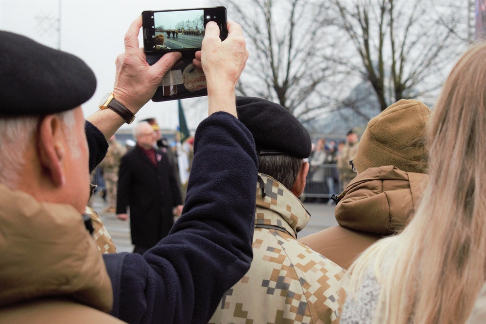 Michigan National Guard affirms partnership during Latvia's 101st Independence Day celebration