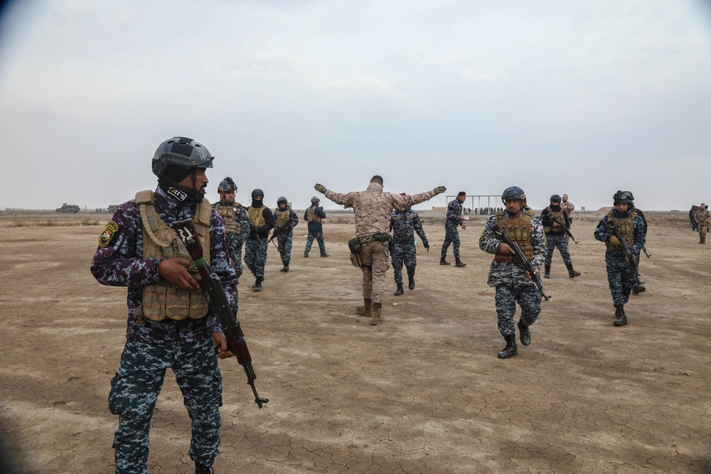 Spanish Army Battalion Training Team 3 tactical movements training