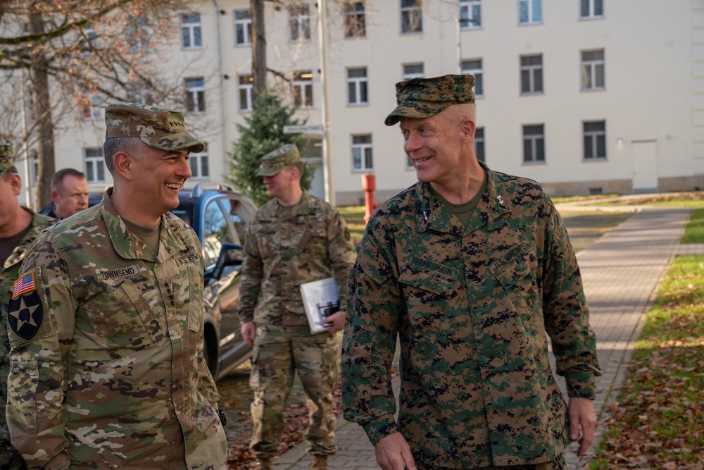 AFRICOM Commander visits MARFOREURAF