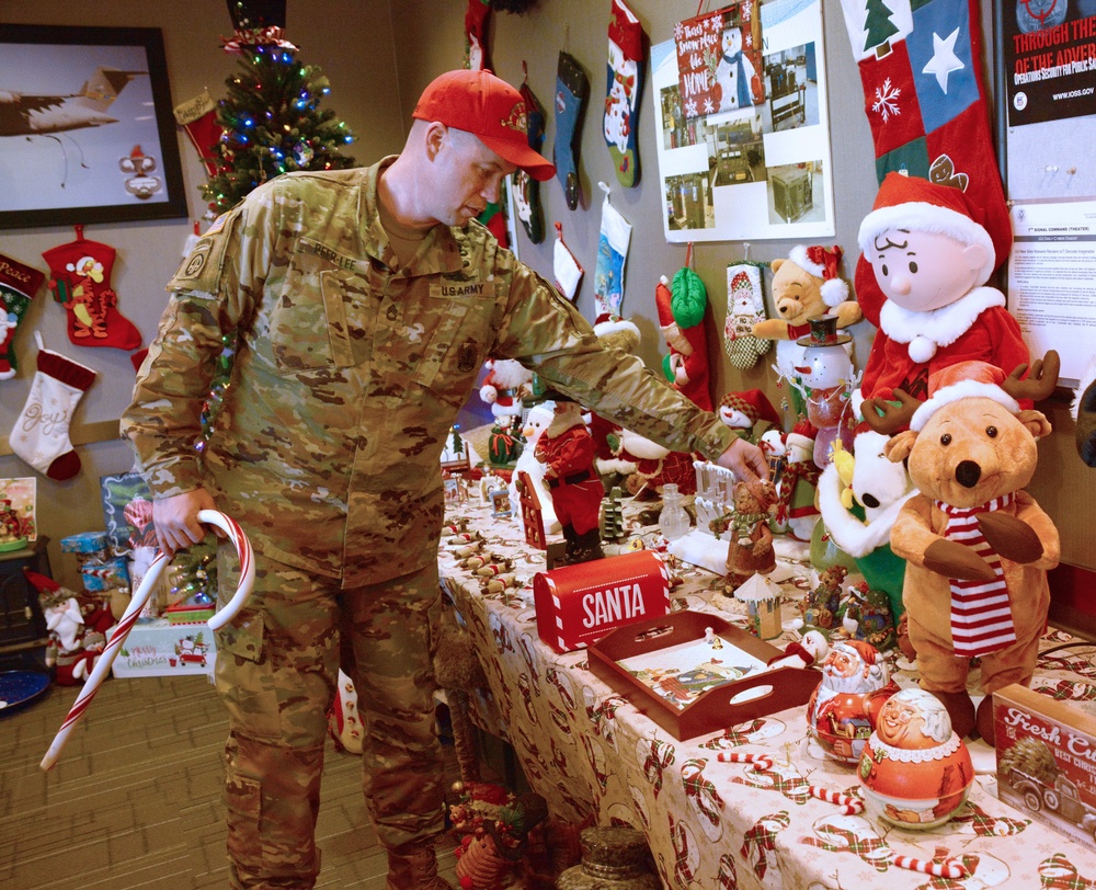 Ord. Soldier’s decorating frenzy seen throughout TSED building