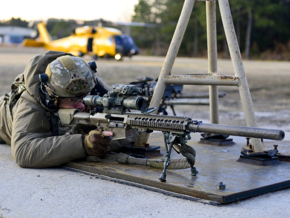 Coast Guard Maritime Security Response Team sharpens their skills