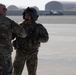 Lt. Gen. Charles D. Luckey greets U.S. Army Sgt. Ryan Moriarty