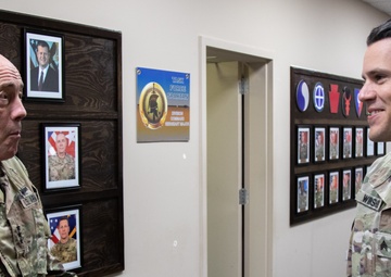 U.S. Army Lt. Gen. Charles D. Luckey visits Task Force Spartan