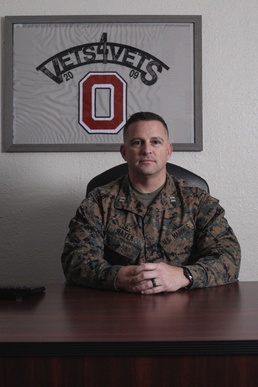 12MCD Marine Awarded George Van Cleave Military Leadership Award