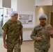 Lt. Gen. Charles D. Luckey tours the operating room of 349th Combat Support Hospital