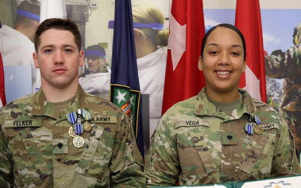 Soldiers earn awards for volunteer support and mission excellence