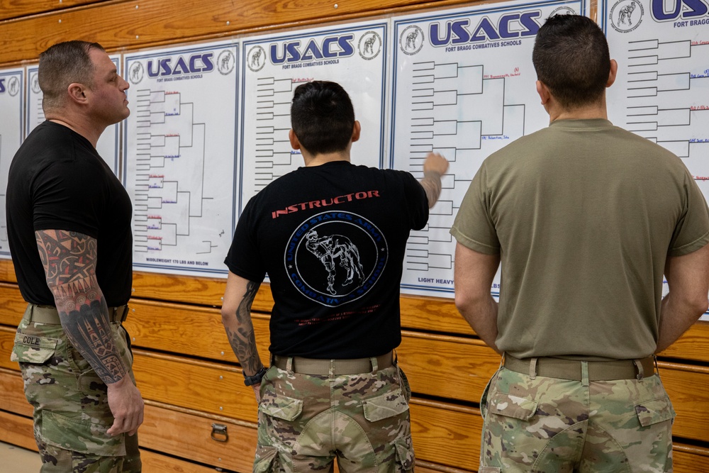Fort Bragg Hosts Combatives Tournament