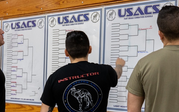 Fort Bragg Hosts Combatives Tournament
