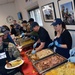 Thanksgiving lunch at USO