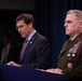 Defense Secretary and Chairman of the Joint Chiefs of Staff Press briefing