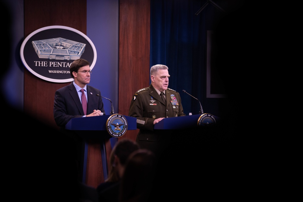 Defense Secretary and Chairman of the Joint Chiefs of Staff Press briefing
