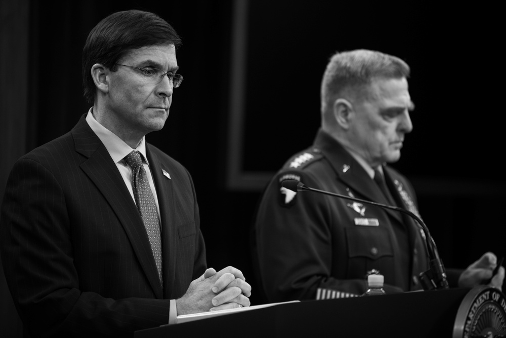 Defense Secretary and Chairman of the Joint Chiefs of Staff Press briefing