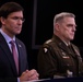 Defense Secretary and Chairman of the Joint Chiefs of Staff Press briefing