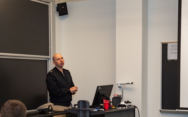 10th Fleet Sailors teaching at USNA