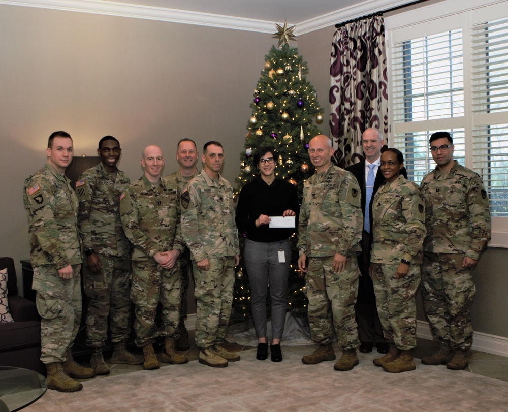 404th Army Field Support Brigade Donates to Fisher House