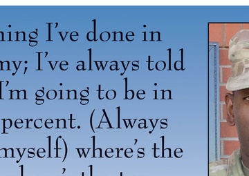 Island life to Army life — Always ready: Soldier selected for PSYOPS