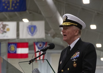 U.S. Naval Forces Europe and Africa Reviews Navy Basic Training Graduation