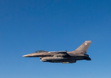 F-16 shoots down test drone