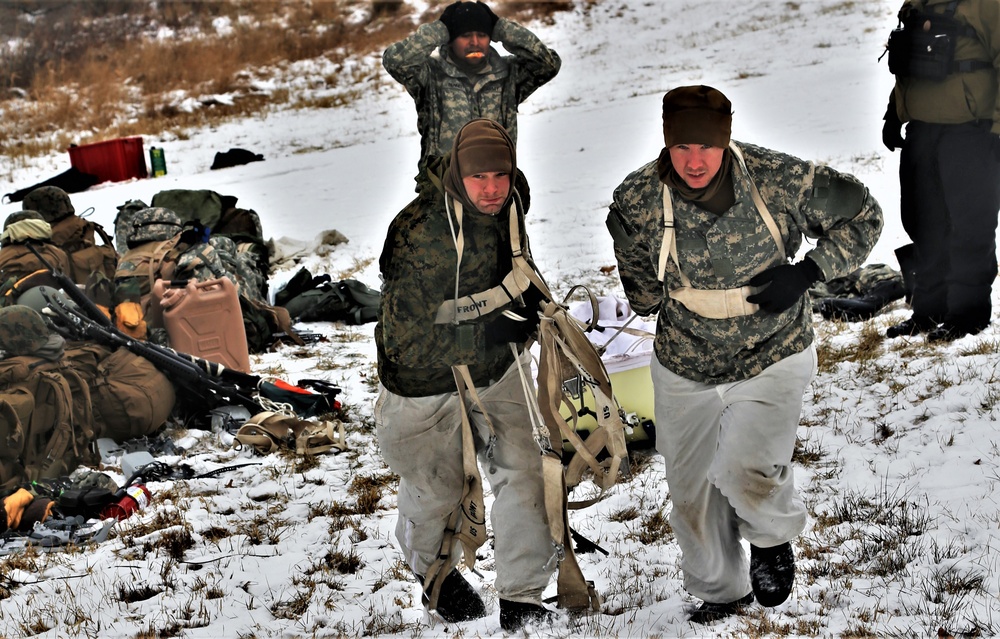 CWOC students practice new cold-water immersion training scenario at Fort McCoy CWOC students practice new cold-water immersion training scenario at Fort McCoy