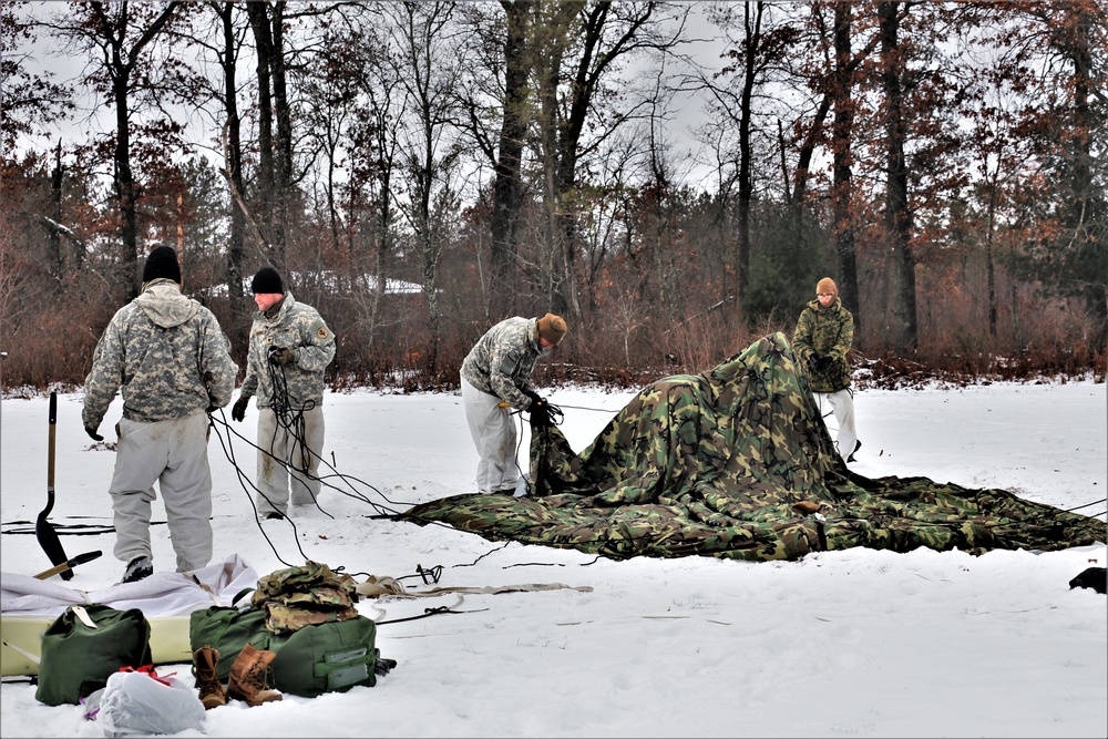 CWOC students practice new cold-water immersion training scenario at Fort McCoy CWOC students practice new cold-water immersion training scenario at Fort McCoy