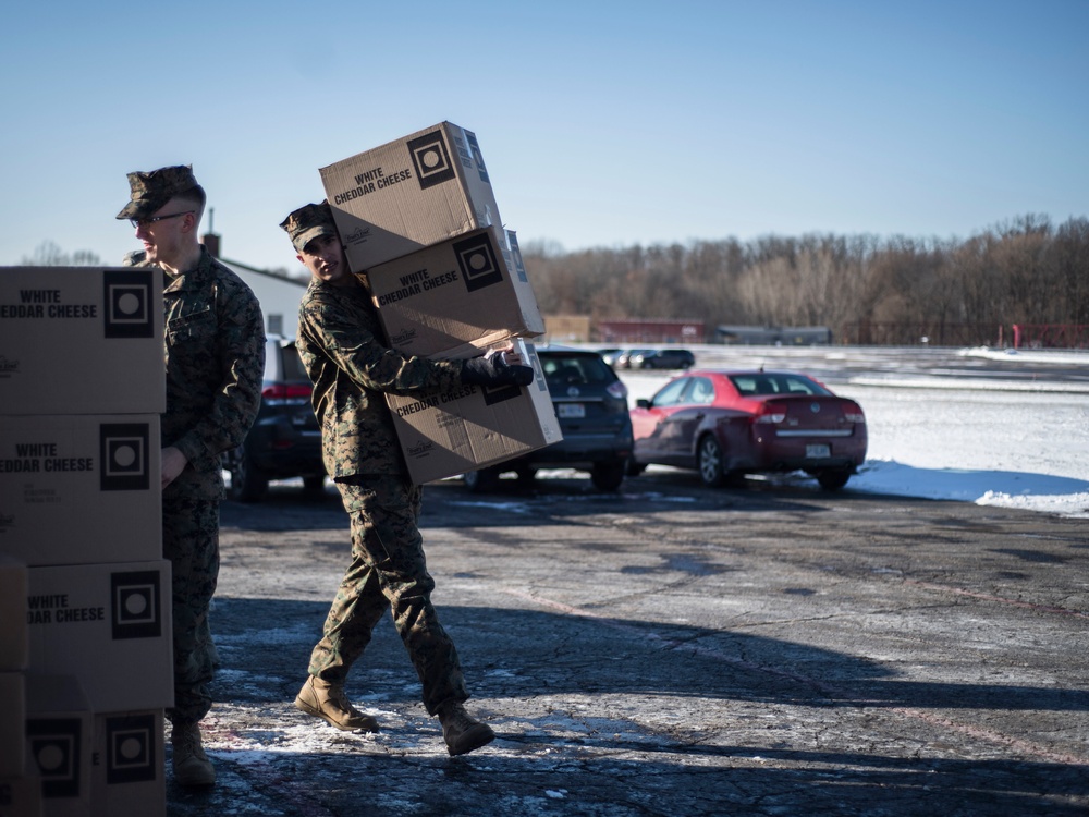 110th Receives Boy Scouts of America Popcorn Donation