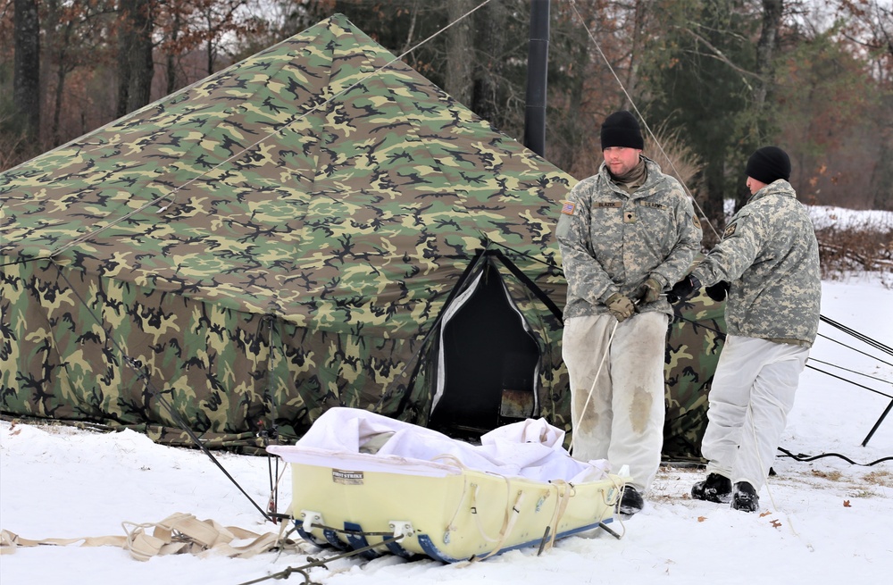 CWOC students practice new cold-water immersion training scenario at Fort McCoy CWOC students practice new cold-water immersion training scenario at Fort McCoy