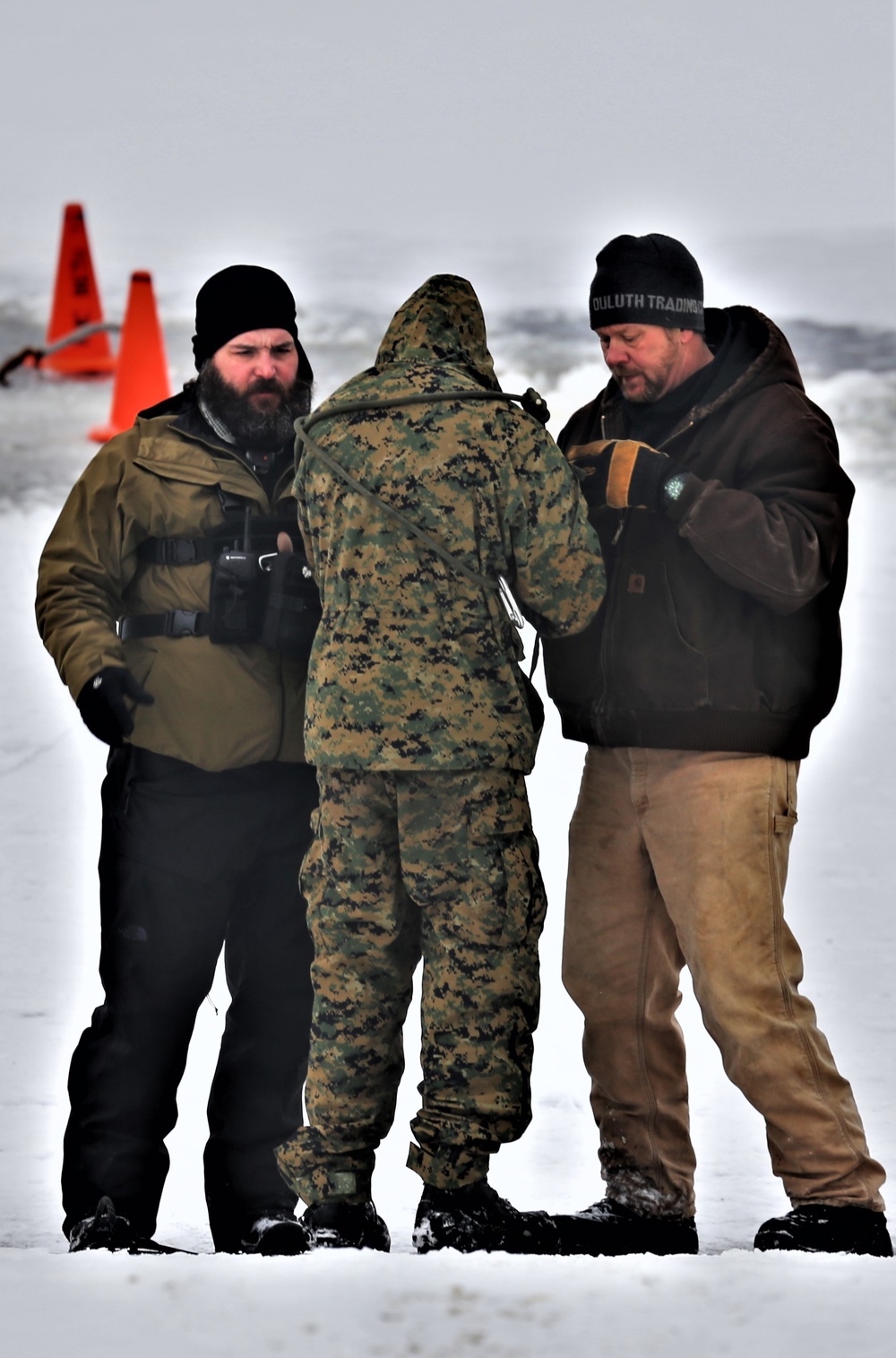 CWOC students practice new cold-water immersion training scenario at Fort McCoy