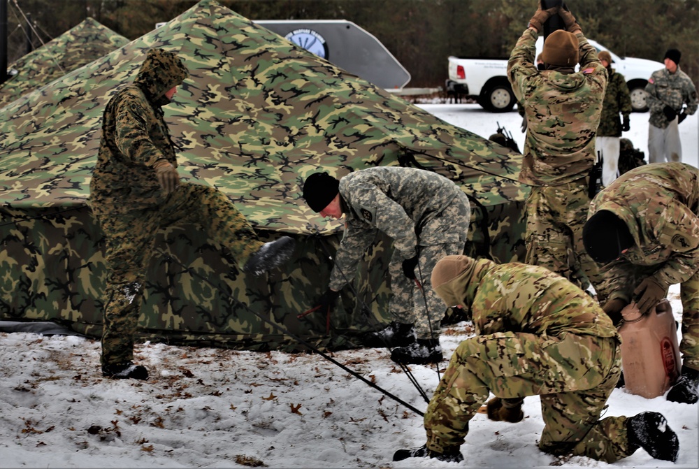 CWOC students practice new cold-water immersion training scenario at Fort McCoy