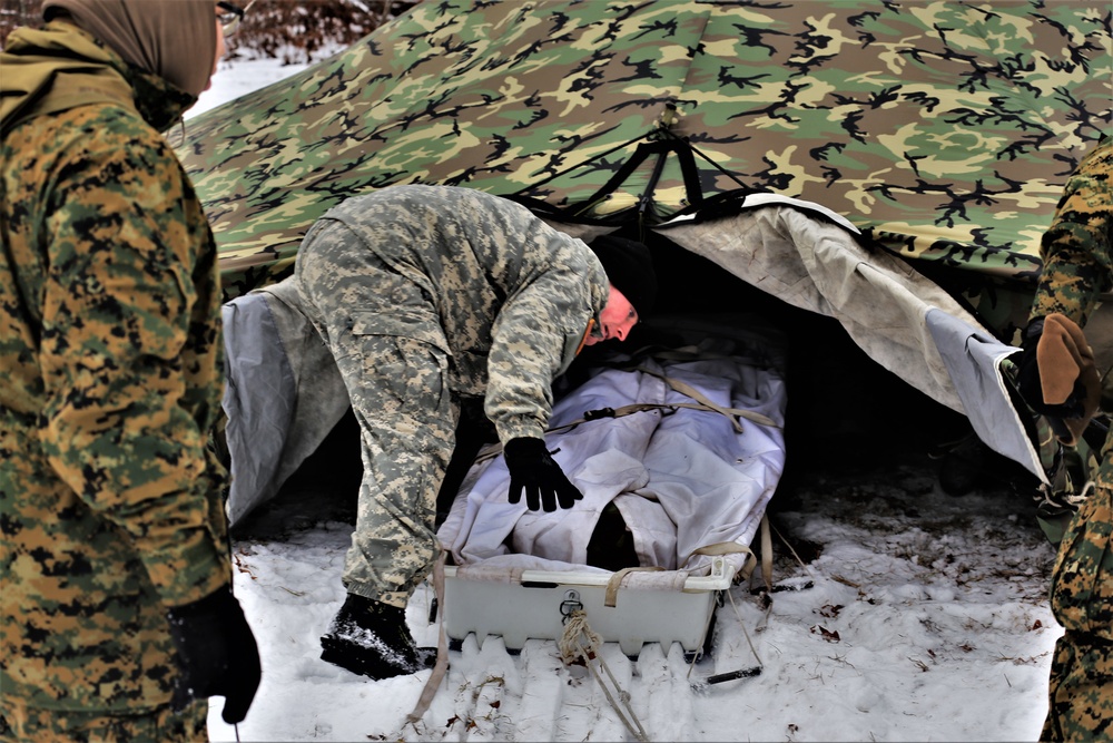 CWOC students practice new cold-water immersion training scenario at Fort McCoy